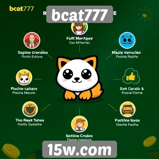 funcionalidades inovadoras do site bcat777